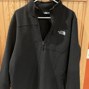 And the north face quarter zip sweatshirt